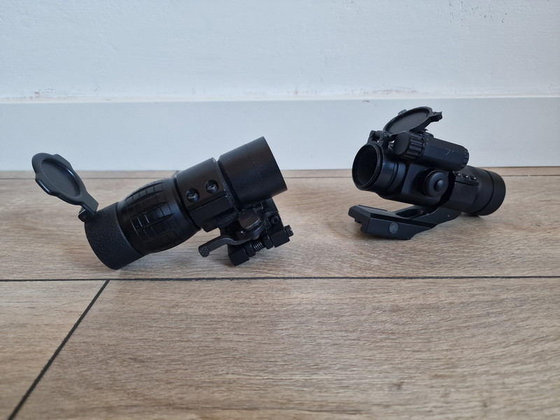 Afbeelding 1 van Red dot magnifier combo