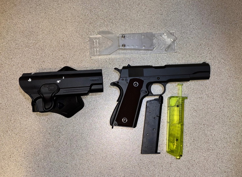 Image 1 for Tokyo Marui M1911 A1 Colt Government GBB BUNDLE