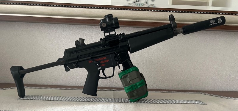 Image 1 for WE MP5 APACHE A3 GBB+ drum gbb+ extra