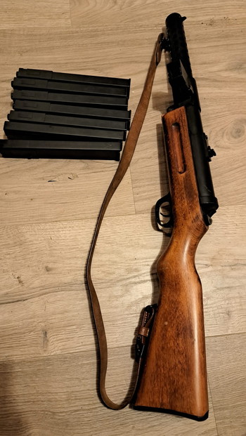 Image 2 pour Mp18 van Snow wolf met 7 magazijnen en een repro sling.