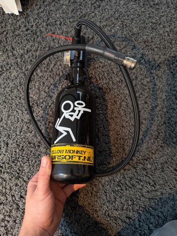 Image 2 for Hpa fles yellow monkey