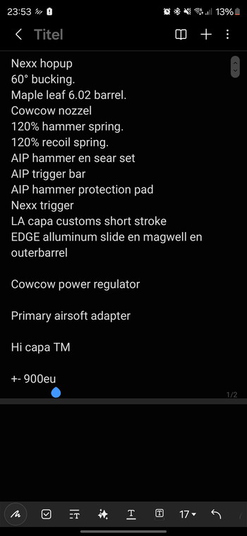 Afbeelding 4 van Pink gold hi capa 5.1 upgraded