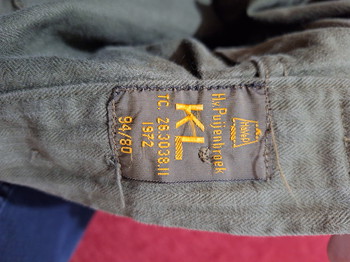 Image 2 for M58 KL uniform NL 1958