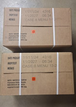 Afbeelding van Ameerikaanse legerrantsoen (MRE)!!!