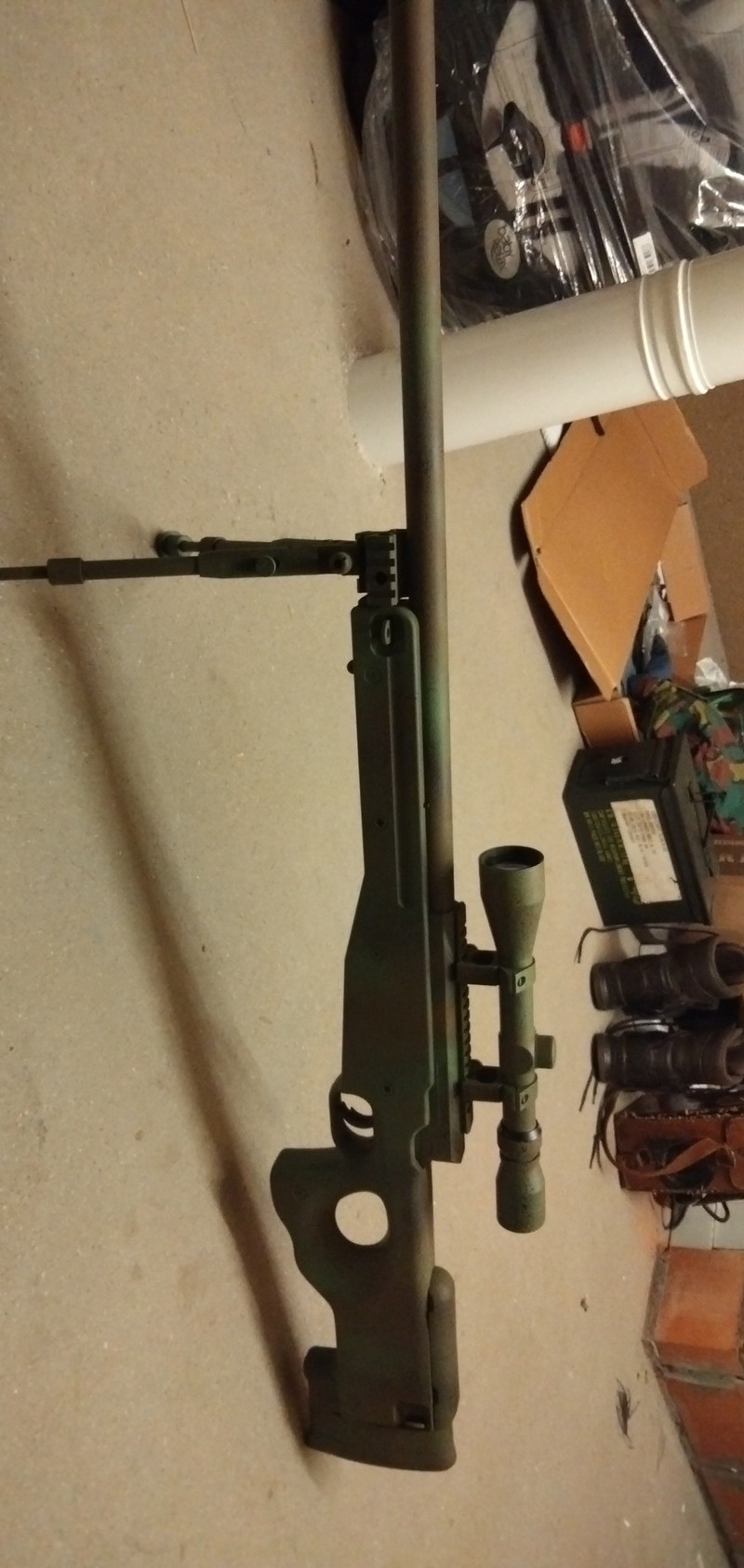 Imagen 1 de Well L96 sniper met custom camo paintjob en upgrade 500 of 550 FPS