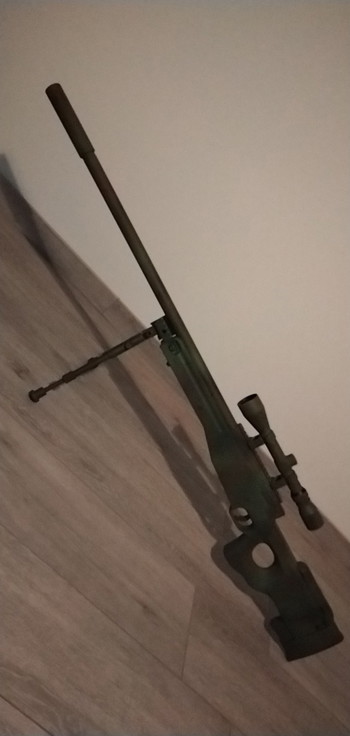 Imagen 2 de Well L96 sniper met custom camo paintjob en upgrade 500 of 550 FPS