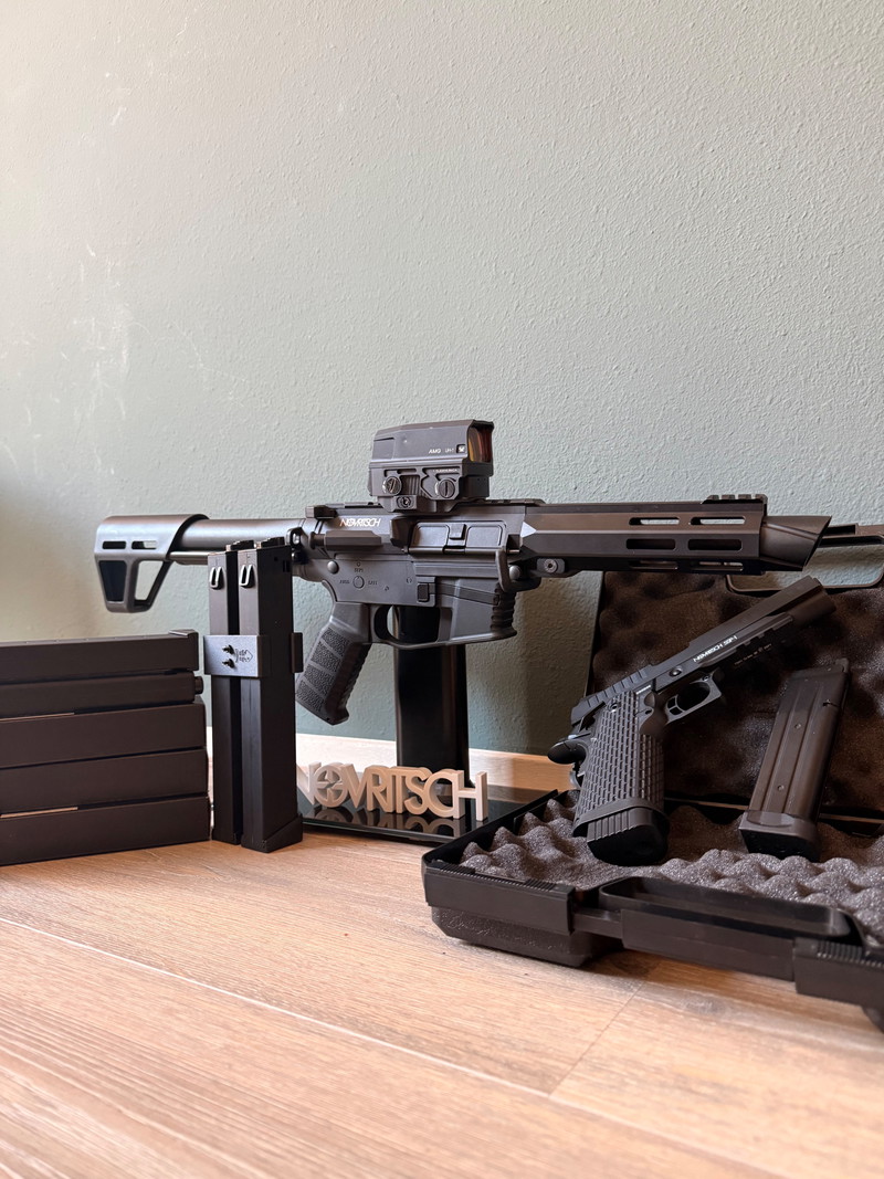 Image 1 for Complete airsoft set te koop! - MOET WEG - Alles wat je nodig hebt