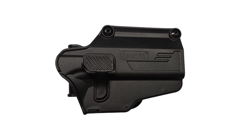 Image 1 for Amomax - Universal Holster V2, Right Handed, Belt Paddle
