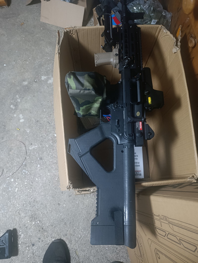 Image 1 pour Golden eagle + wolf sparklabs machine gun