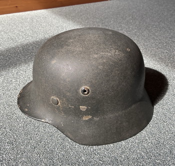 Bild 3 für M35 Stahlhelm Wehrmacht Original DD Militaria Tarn Ausrüstung Uniform WW2 Camo