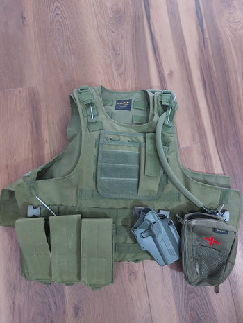 Imagen 2 de Camo vest met waterzak