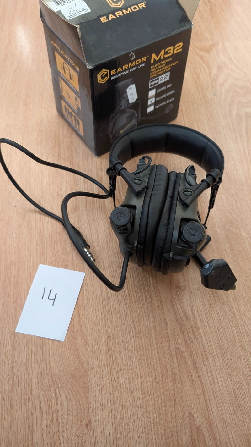 Zdjęcie 1 – Earmor M32 tactical headset - Foilage Green