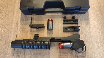 Image 2 for DBoys M203 Launcher + 2 shells + 3D Printed Leaf Sight