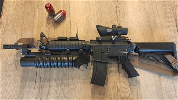 Image 3 for DBoys M203 Launcher + 2 shells + 3D Printed Leaf Sight