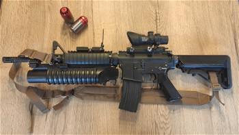 Image 4 for DBoys M203 Launcher + 2 shells + 3D Printed Leaf Sight