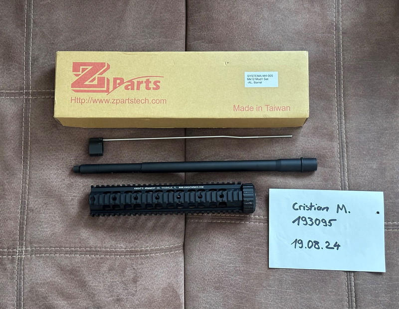 Image 1 pour Z-Parts MK12 mod 1 front for PTW