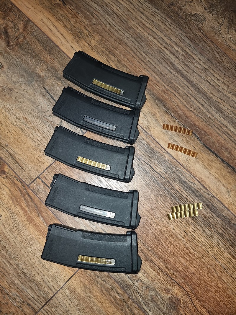 Image 1 for 5x m4 pts mags.