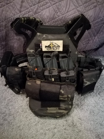Image 2 for JPC Multicam Black Platecarrier Plattenträger Bundeswehr Airsoft