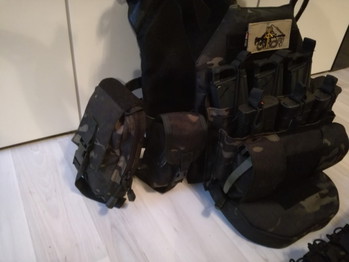 Image 5 for JPC Multicam Black Platecarrier Plattenträger Bundeswehr Airsoft