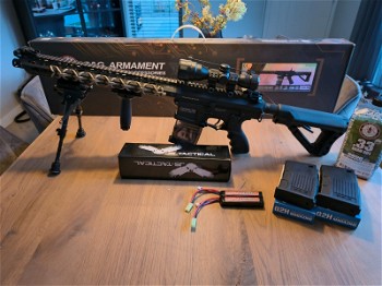 Afbeelding 2 van G&G TR 16 DMR (modded) | Specna Arms SA 07 + accessoires