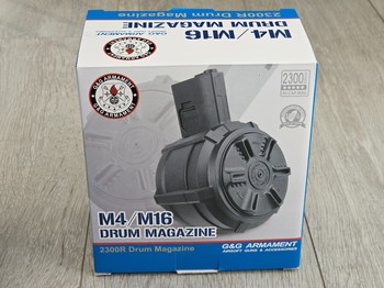 Afbeelding 3 van G&G G&G 2300R DRUM MAG Magazijn met auto winding.