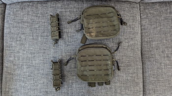 Afbeelding 3 van Novritsch battle belt/harnass met pouches