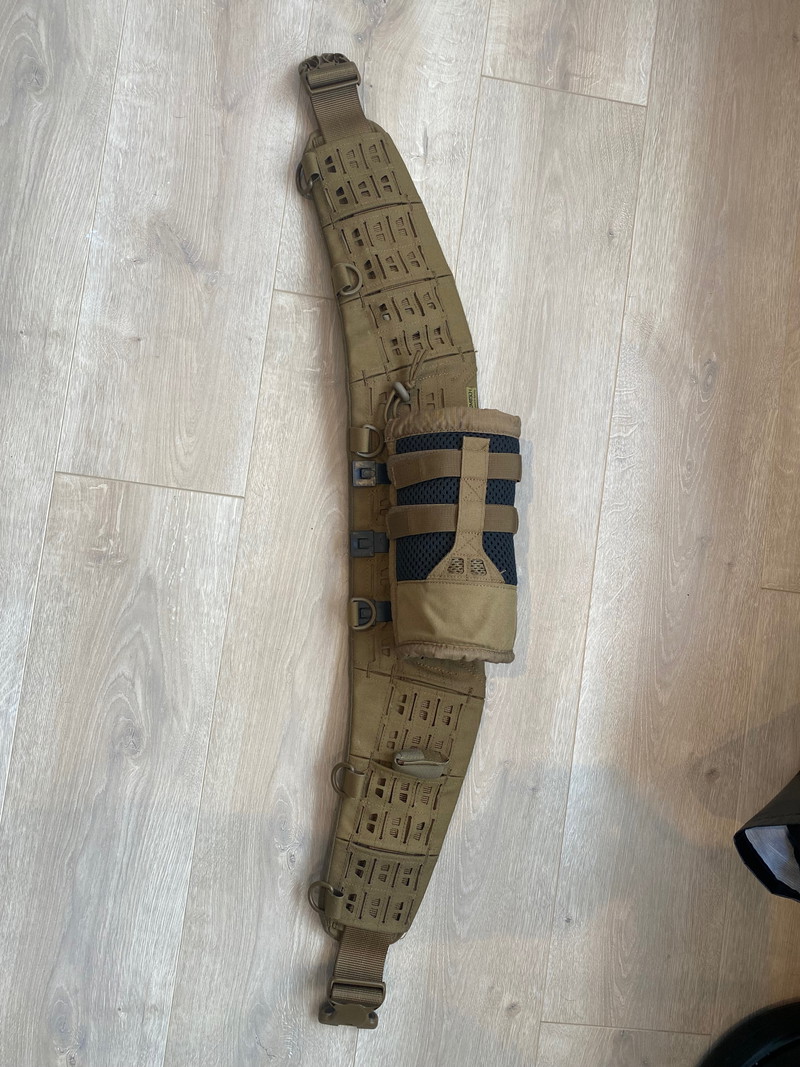 Image 1 for Battle Belt en tank pouch van Novritsch coyote Brown
