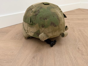 Image for MICH 2000 NIJ IIIA Kevlar Ballistische Helm + A-TACS FG Cover