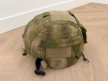 Image 3 for MICH 2000 NIJ IIIA Kevlar Ballistische Helm + A-TACS FG Cover