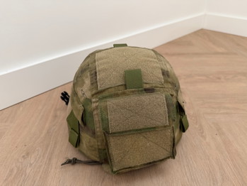 Image 4 for MICH 2000 NIJ IIIA Kevlar Ballistische Helm + A-TACS FG Cover