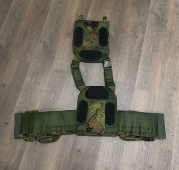 Image 2 pour Lindnerhof Taktik Plattenträger Clone Flecktarn bundeswehr ksk egb Raptor SAPI