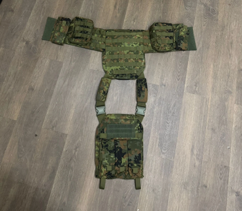 Image 3 pour Lindnerhof Taktik Plattenträger Clone Flecktarn bundeswehr ksk egb Raptor SAPI