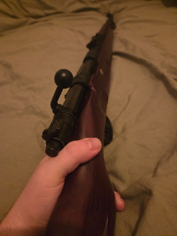 Bild 2 für Kar98k bolt-action rifle replica - Real Wood + 1KG BB's (0.3g)