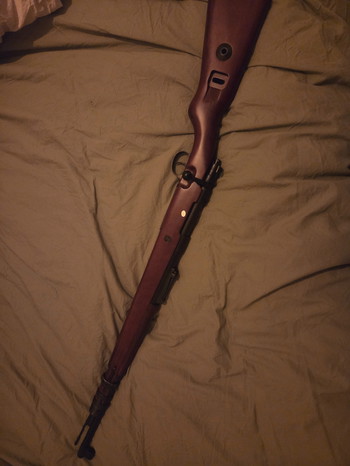 Bild 4 für Kar98k bolt-action rifle replica - Real Wood + 1KG BB's (0.3g)