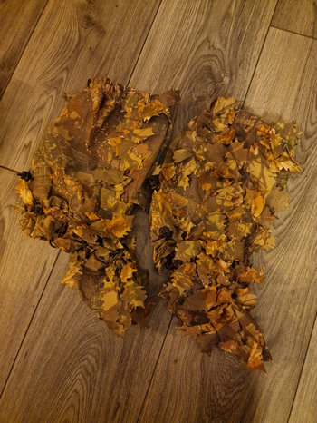 Image 2 for Stalker Brown Oak Leaf Suit Gaiters. Ongebruikt!