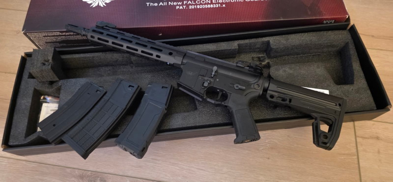 Bild 1 für Double Eagle M906B Fire Control System Edition AEG, zwart plus 3 magazijnen