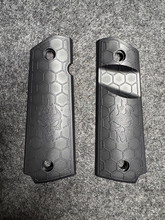 Image for Black Skull Hex Grips. Upgrade voor je 1911