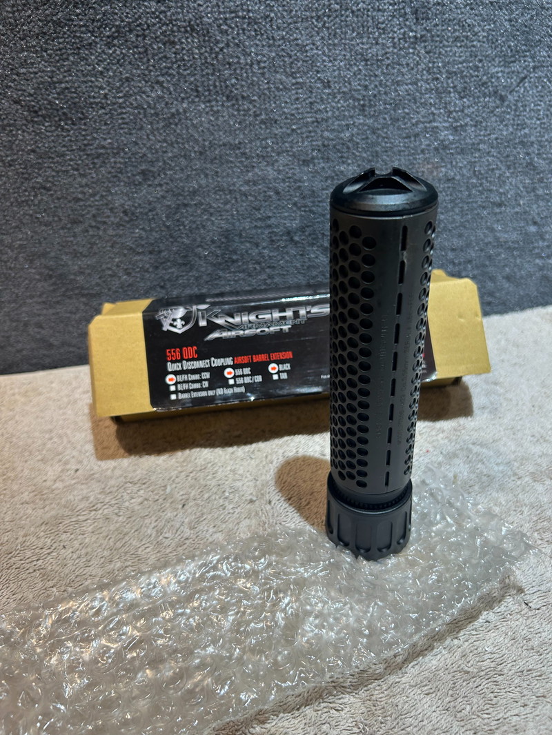 Image 1 for Silencieux Knight's Armament 556 QDC (14mm +) noir