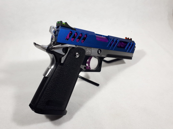 Image 3 pour NIEUW TM/AM/LCC Custom Hi-Capa 4.3 Blauw / Paars / zilver / zwart