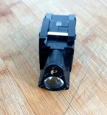 Imagen 2 de WADSN SBAL PL Pistol Weapon LED Light with Red Laser - Black