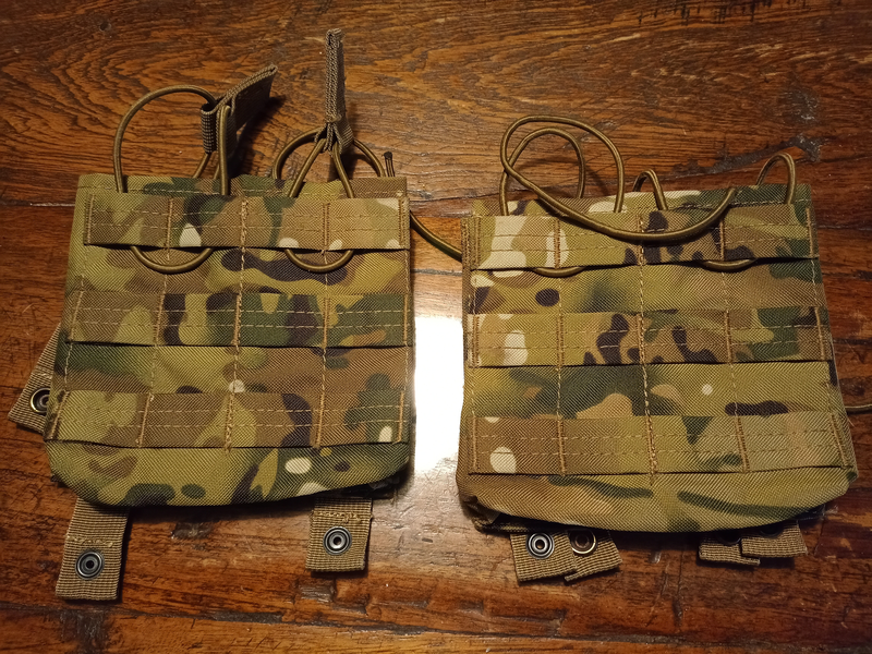 Afbeelding 1 van 2 X Dubbel M4 pouches multicam