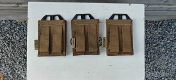 Afbeelding 2 van 3x Novritsch Low Profile Assault Rifle Magazine Pouch Coyote Brown