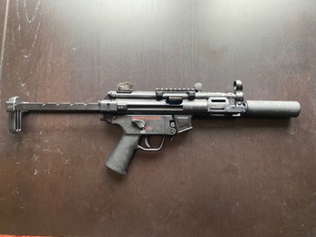 Afbeelding 3 van Bowmaster x GMF 5 position buttstock voor VFC MP5K GBB
