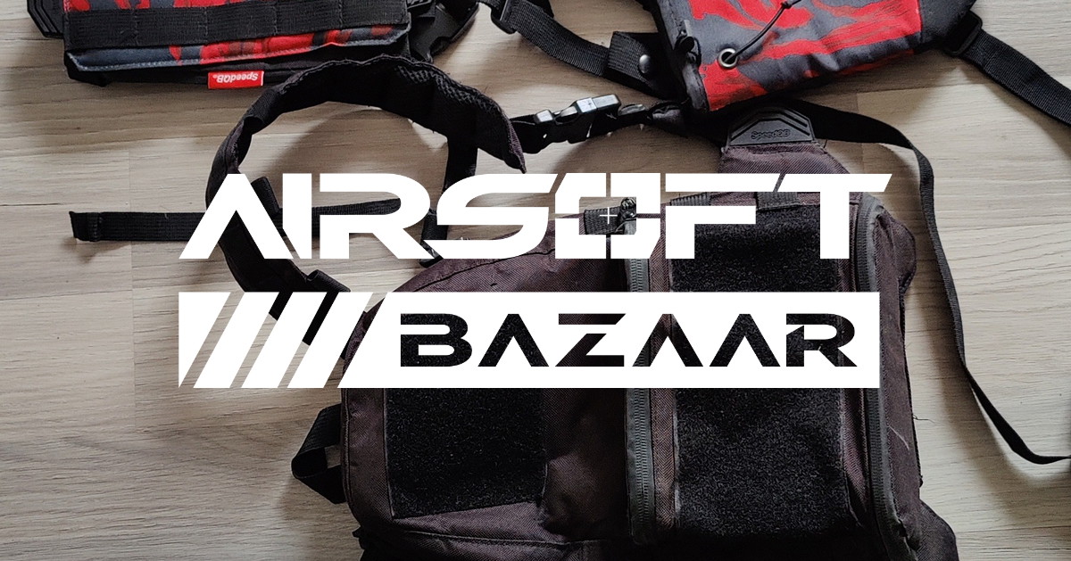 Speedqb atompack chest rig en een quick strip voor de belt. - Airsoft ...