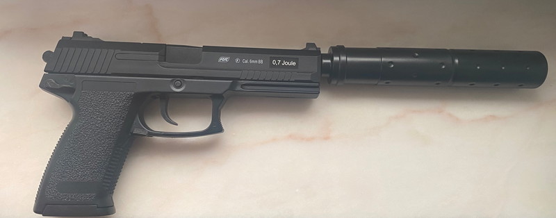 Image 1 pour ASG MK23 Socom with Silencer