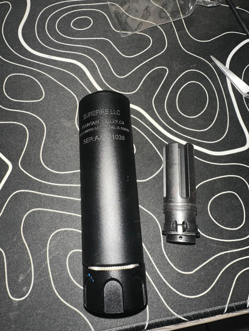 Imagen 1 de 5.56 SOCOM Suppressor | Zwart | 13.6cm