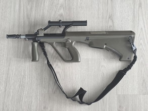 Afbeelding van Novritsch AUG Komplettset/nur 1x bespielt, inkl. Akkus & Ladegerät