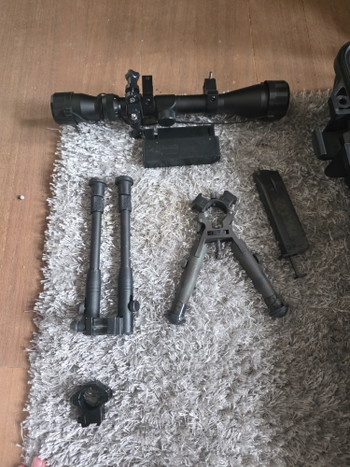 Afbeelding 3 van WELL MB01 Sniper Bundle + Hard Case + Scopes + Bipods