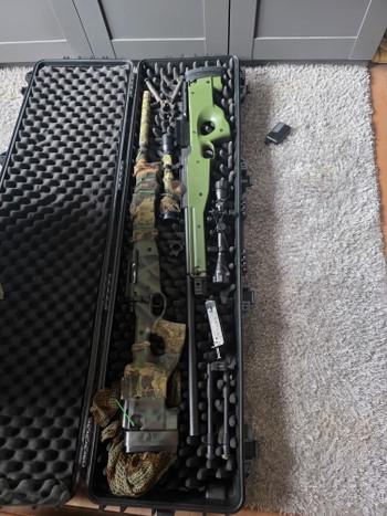 Afbeelding 4 van WELL MB01 Sniper Bundle + Hard Case + Scopes + Bipods