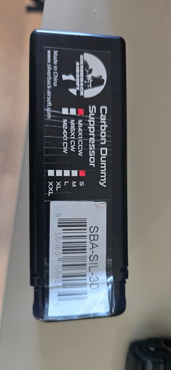 Image 2 pour Silverback Carbon Dummy Supressor